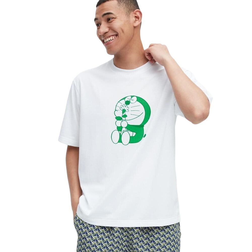 

Футболка Uniqlo Doraemon, белый