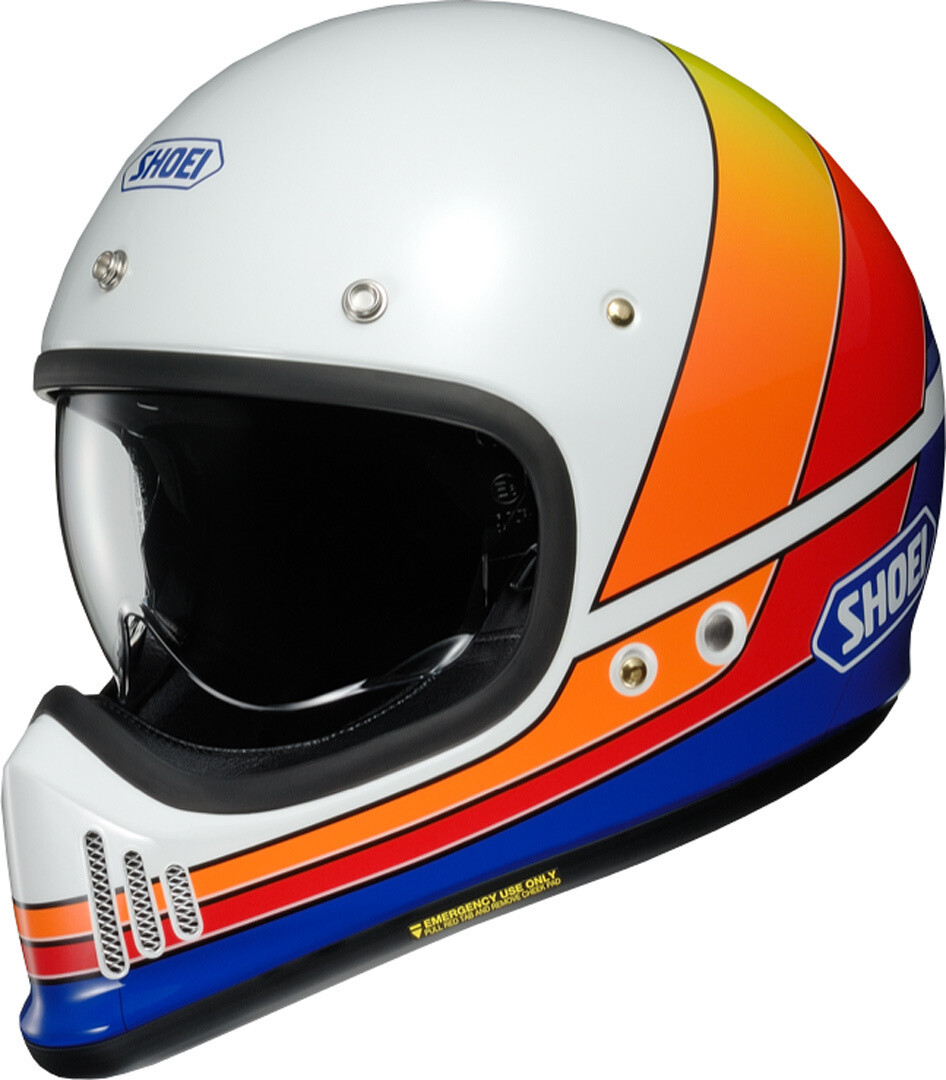 

Shoei EX-Zero Equation TC-2 Шлем, белый/красный/желтый