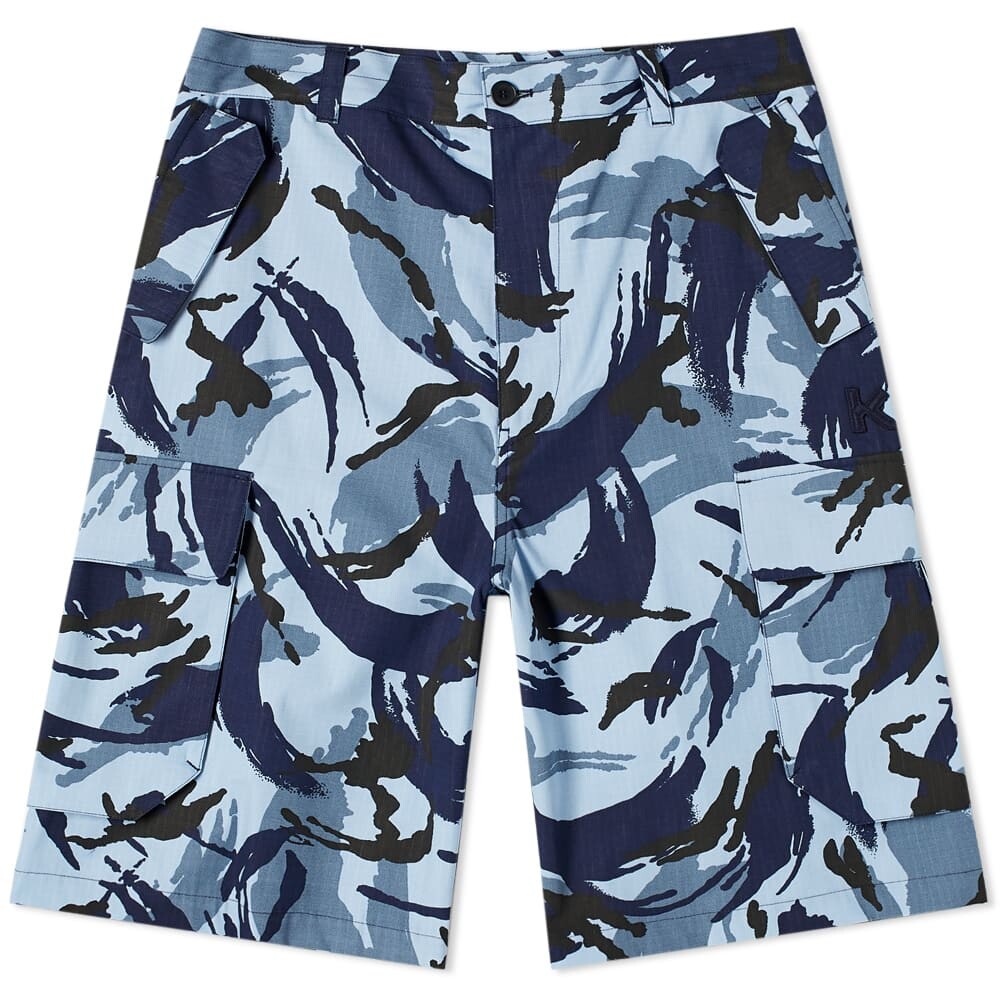 

Шорты Kenzo Camo Printed Cargo Short