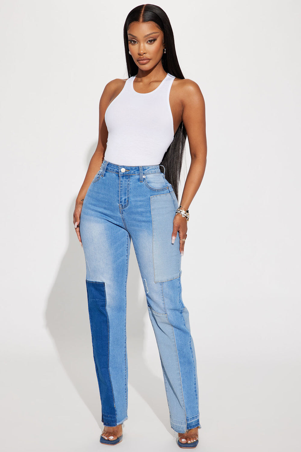 

Джинсы Fashion Nova JB004, синий