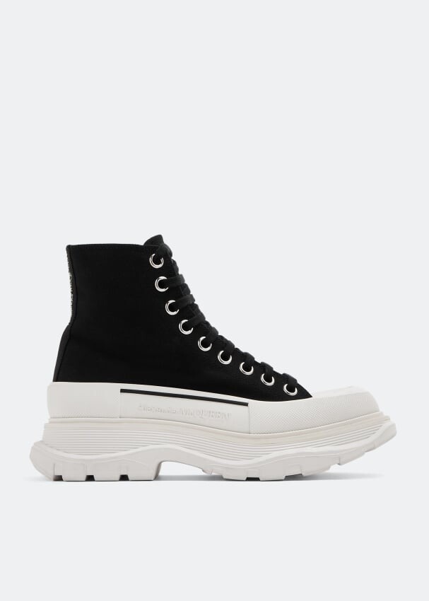 

Ботинки ALEXANDER MCQUEEN Tread Slick boots, черный