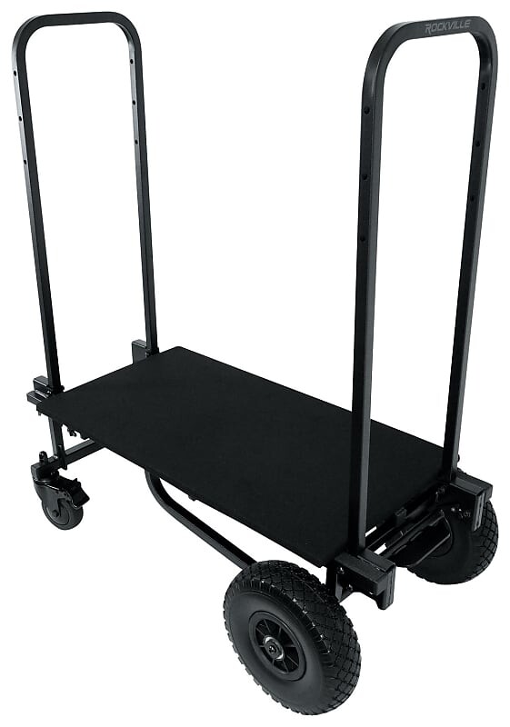 

Rockville Rock Cart Pro DJ Оборудование Транспортировочная роликовая тележка + Аксессуар для деревянного пола Rock Cart Pro+CART-FLOOR
