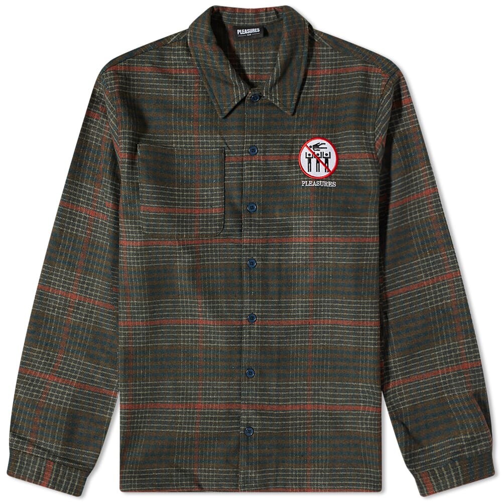 

Рубашка Pleasures Surfing Flannel Vacation Shirt