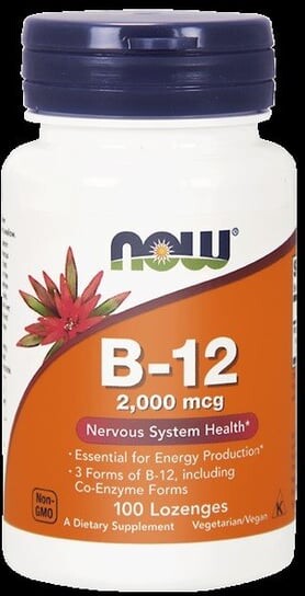 

Now Foods, Витамин B-12 100 таблеток. сосать