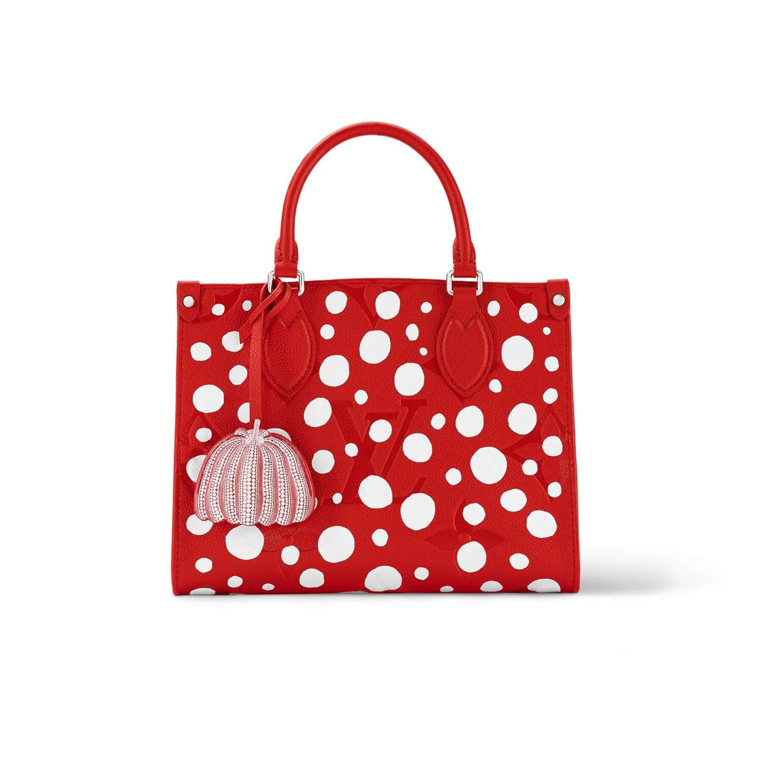 

Сумка Louis Vuitton x Yayoi Kusama OnTheGo PM​, красный/белый
