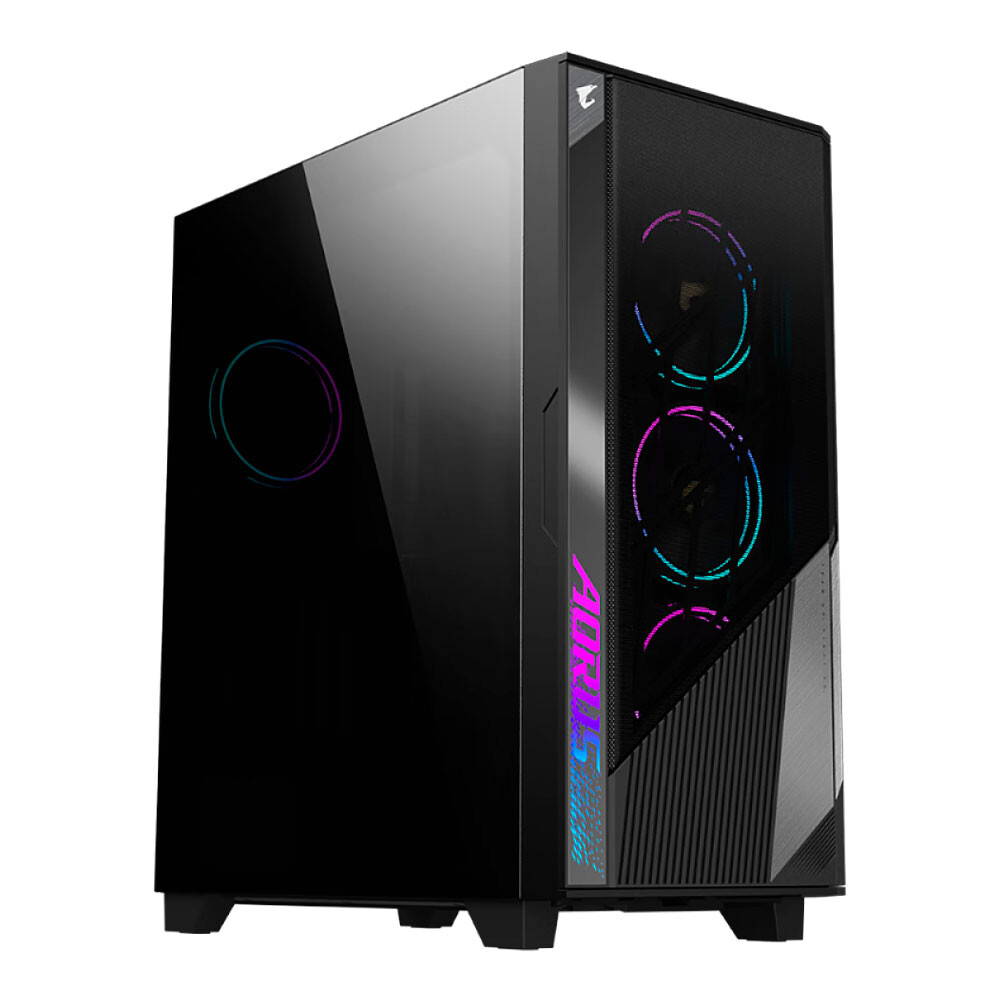

Корпус Gigabyte AORUS AC500G Glass, Mid Tower, чёрный