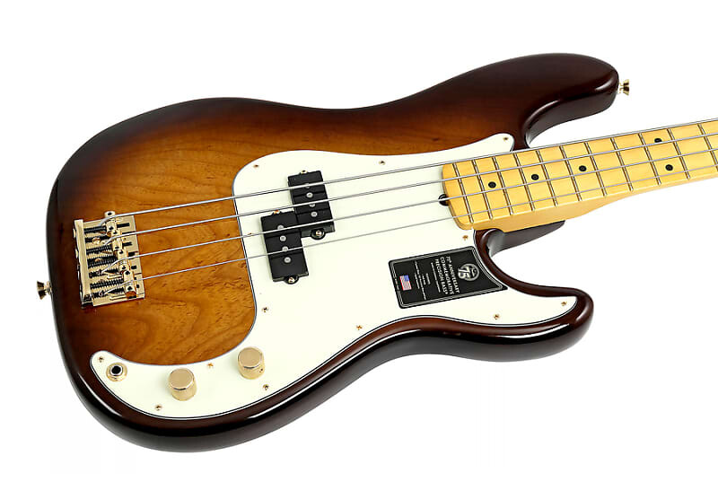 

Памятный 75-летний юбилей Fender Precision Bass 2 Color Bourbon Burst 75th Anniversary Commemorative Precision Bass 2 Color Bourbon Burst