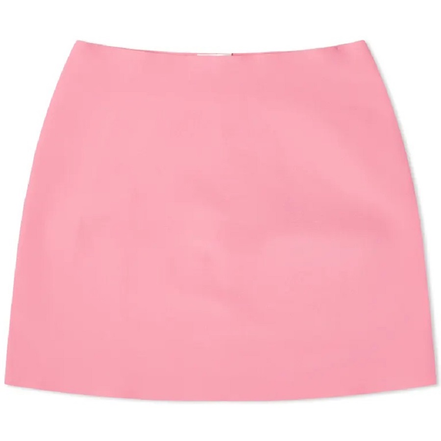 Юбка Jil Sander Compact Knit Mini, розовый цена и фото