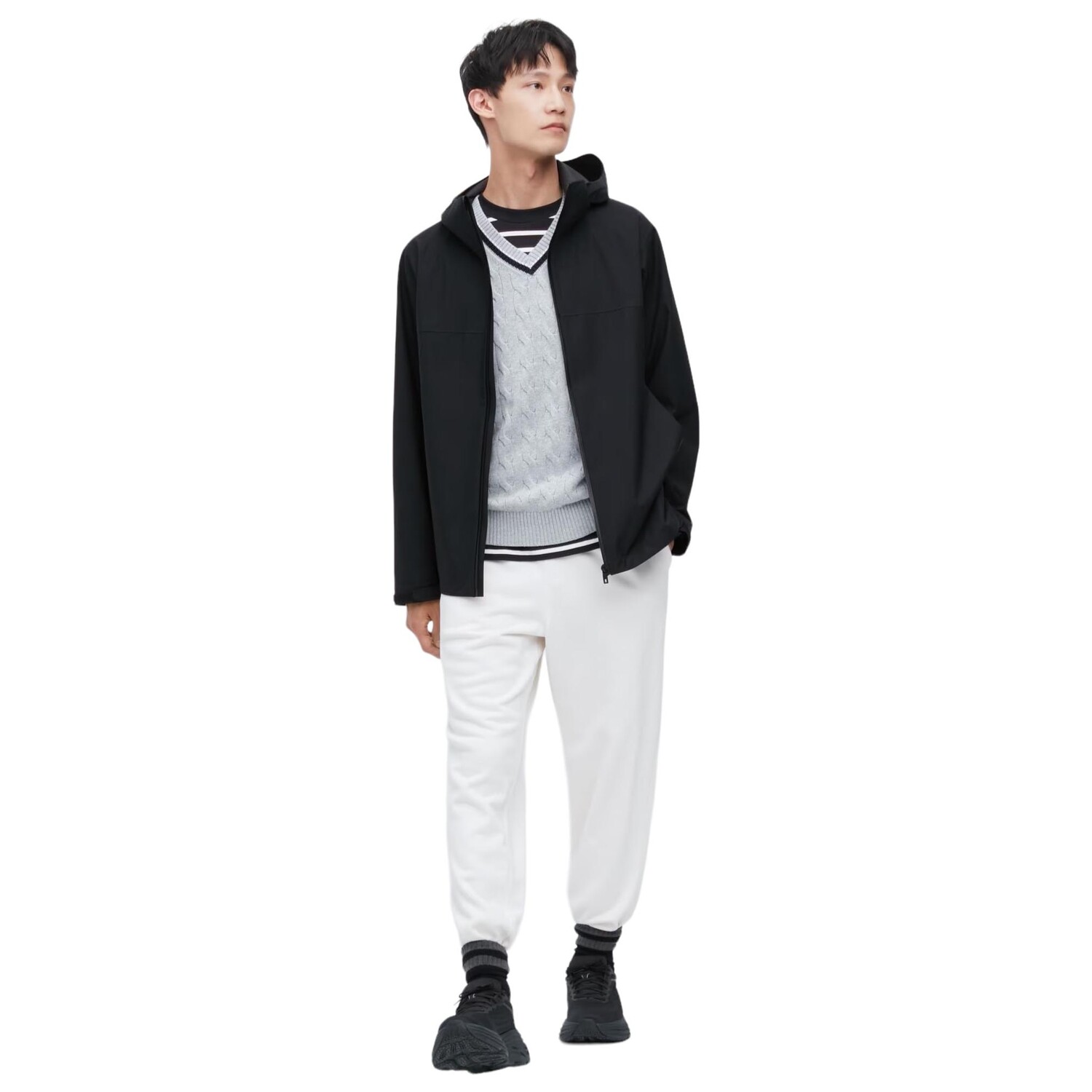 

Парка Uniqlo Blocktech 3d Cut, черный