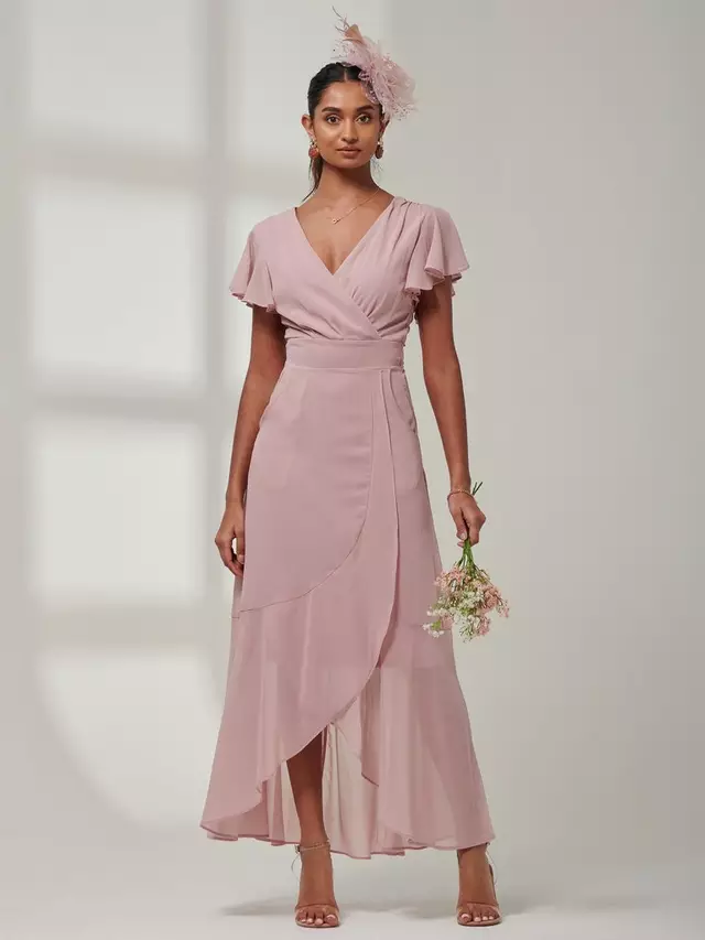 

Платье Jolie Moi Vicky Chiffon Midi, розовый