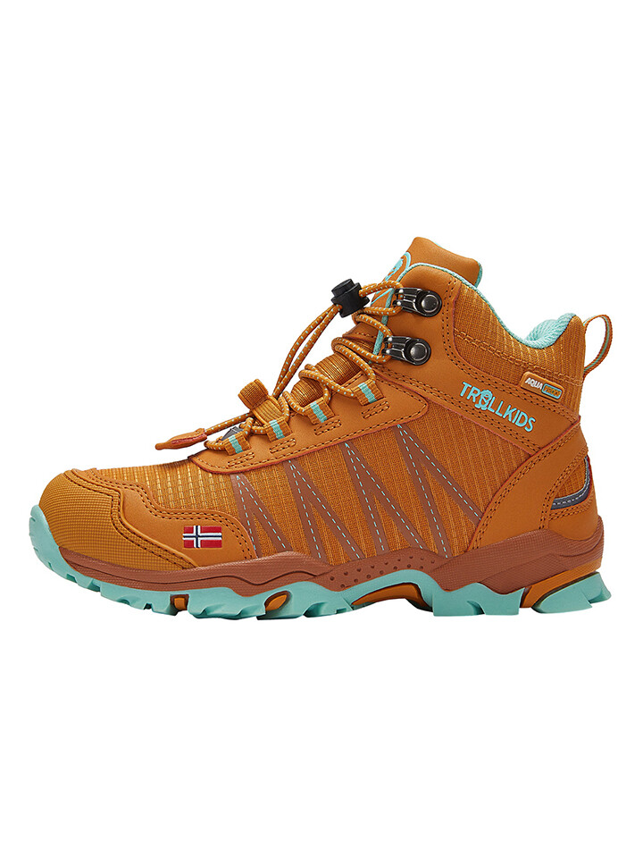 

Кроссовки Trollkids Trolltunga Hiker Mid, оранжевый