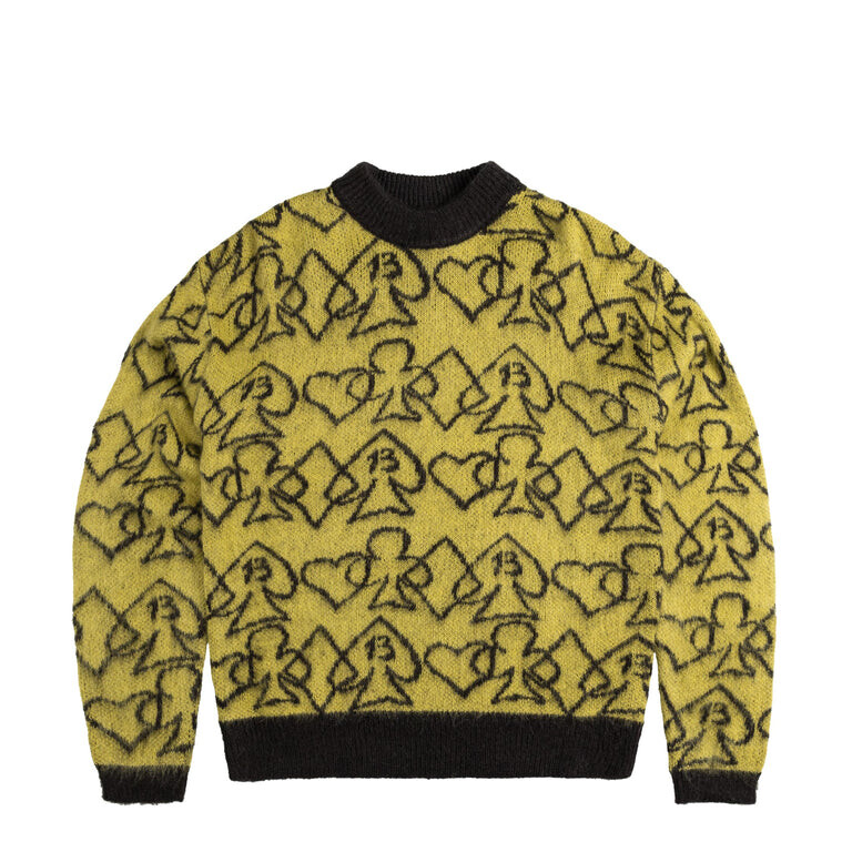 цена Свитер Card Suite Crewneck Jumper Rassvet, желтый