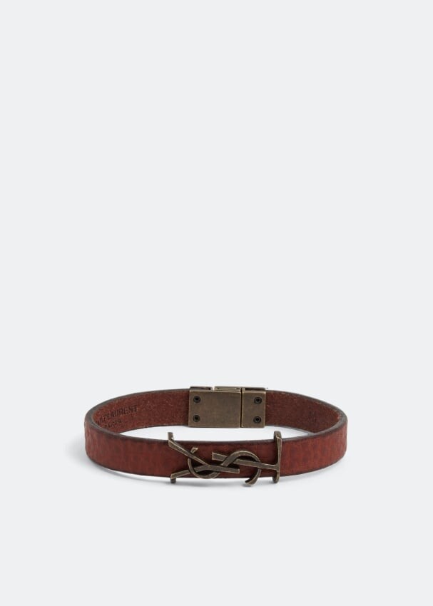 

Браслет SAINT LAURENT Opyum bracelet, бордовый