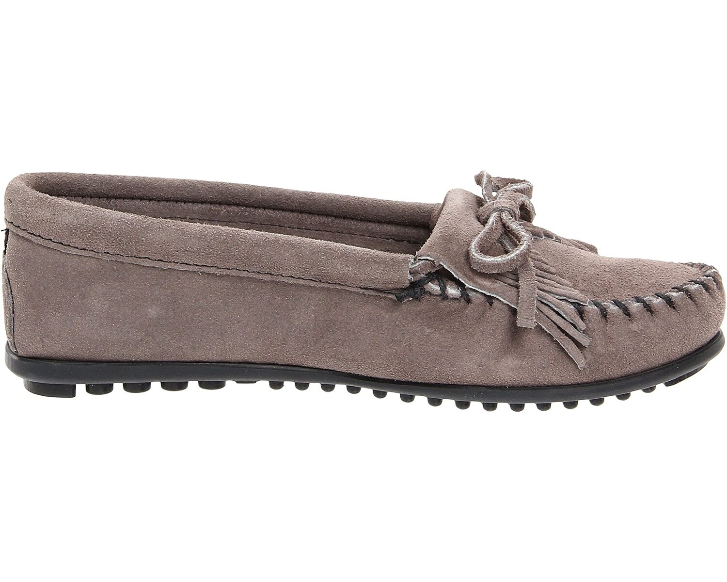 

Лоферы Kilty Suede Moc Minnetonka, серый