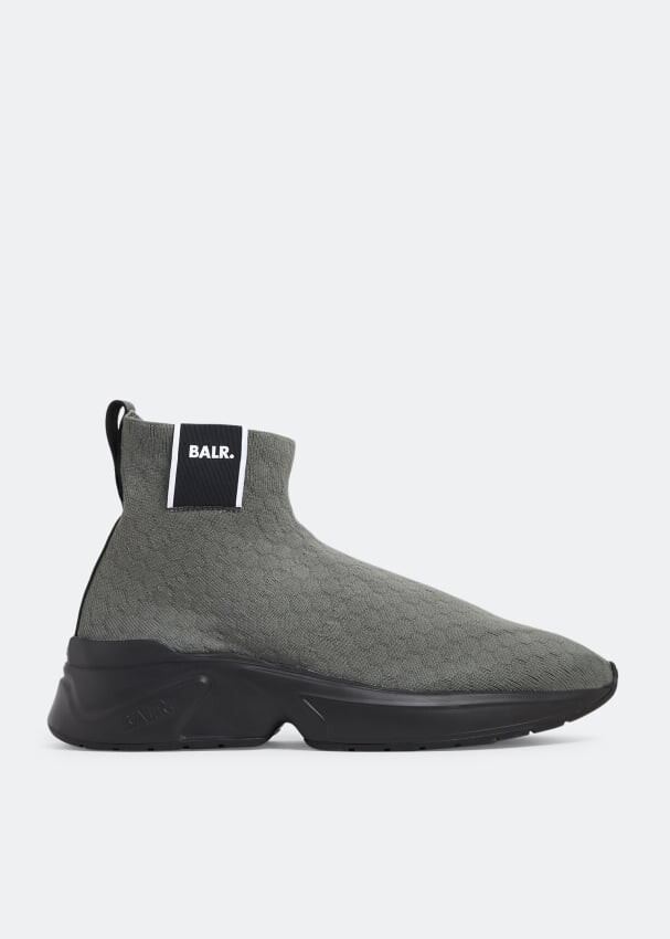 

Кроссовки BALR. X2 sock sneakers, серый
