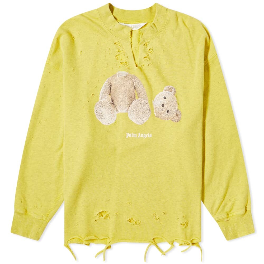 

Джемпер Palm Angels Ripped Bear Classic Crew Sweat