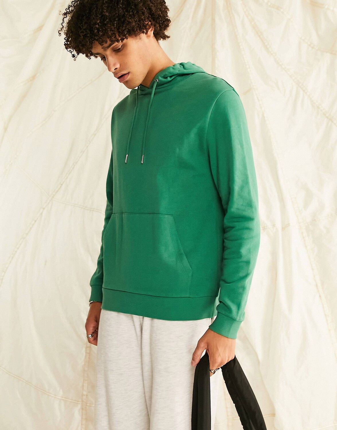 

Худи зеленого цвета ASOS DESIGN