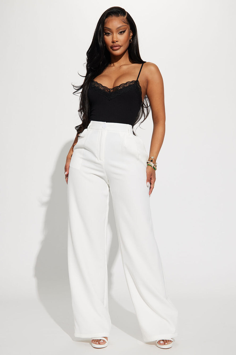 

Брюки Fashion Nova WP8305A, белый