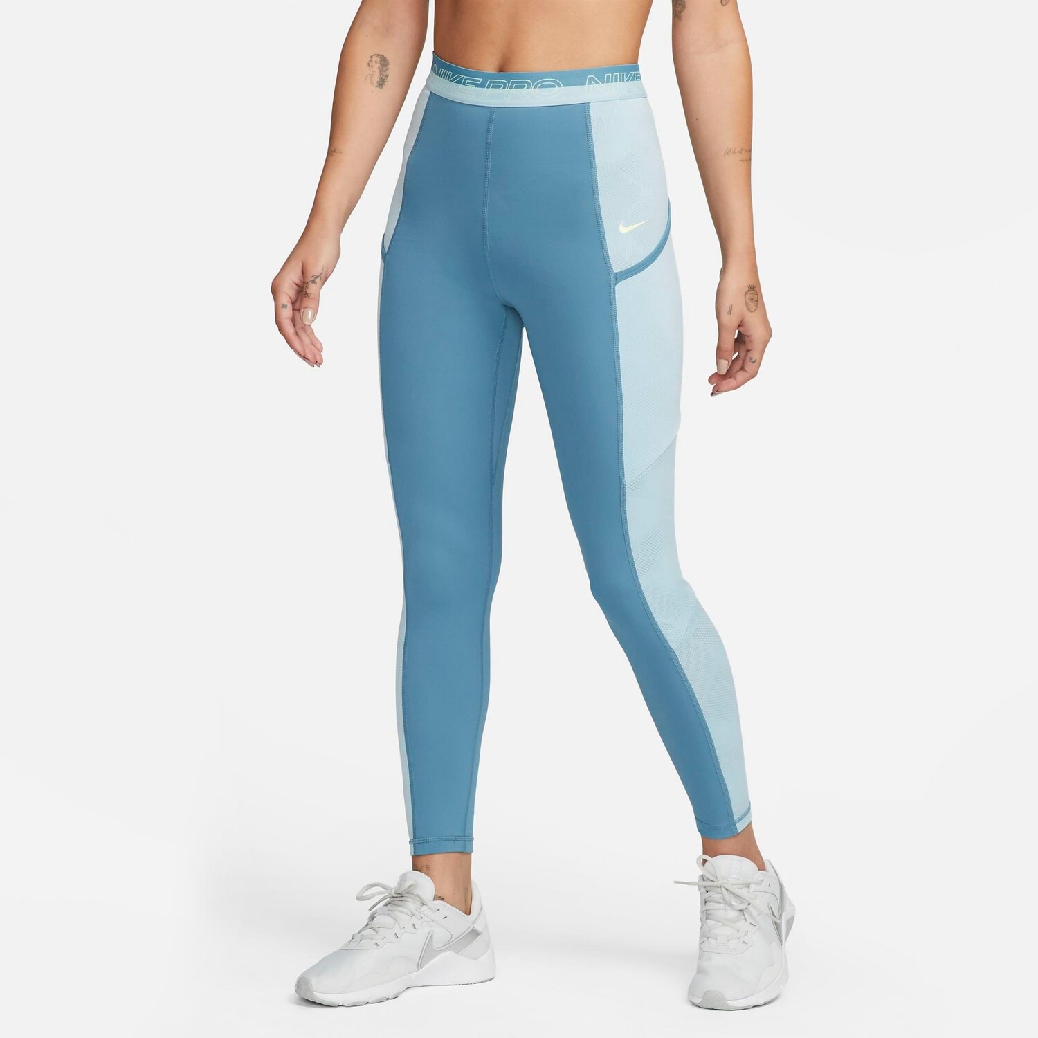 

Женские тайтсы для тренинга Nike Pro Dri-FIT, синий