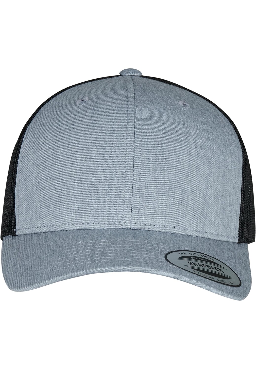 

Бейсболка Flexfit Trucker, цвет heather/black