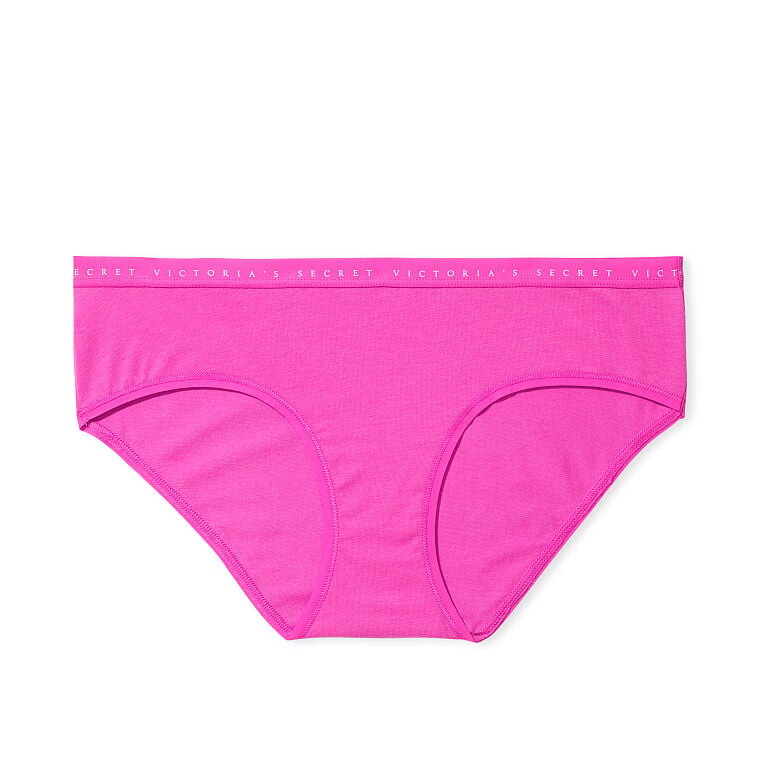 

Трусы Victoria's Secret Stretch Cotton Hiphugger, фуксия