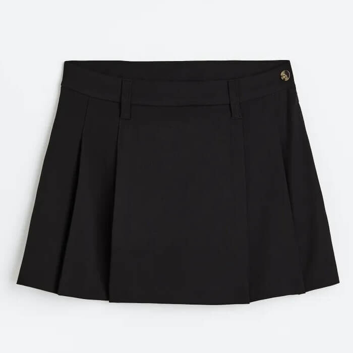 

Юбка H&M Pleated, черный