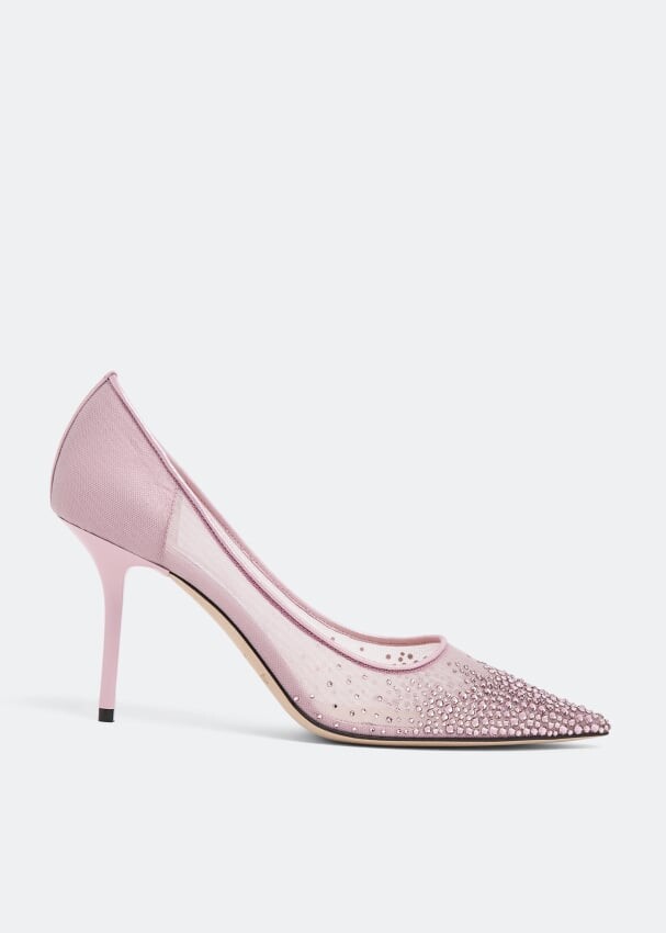 

Туфли JIMMY CHOO Love 85 pumps, розовый