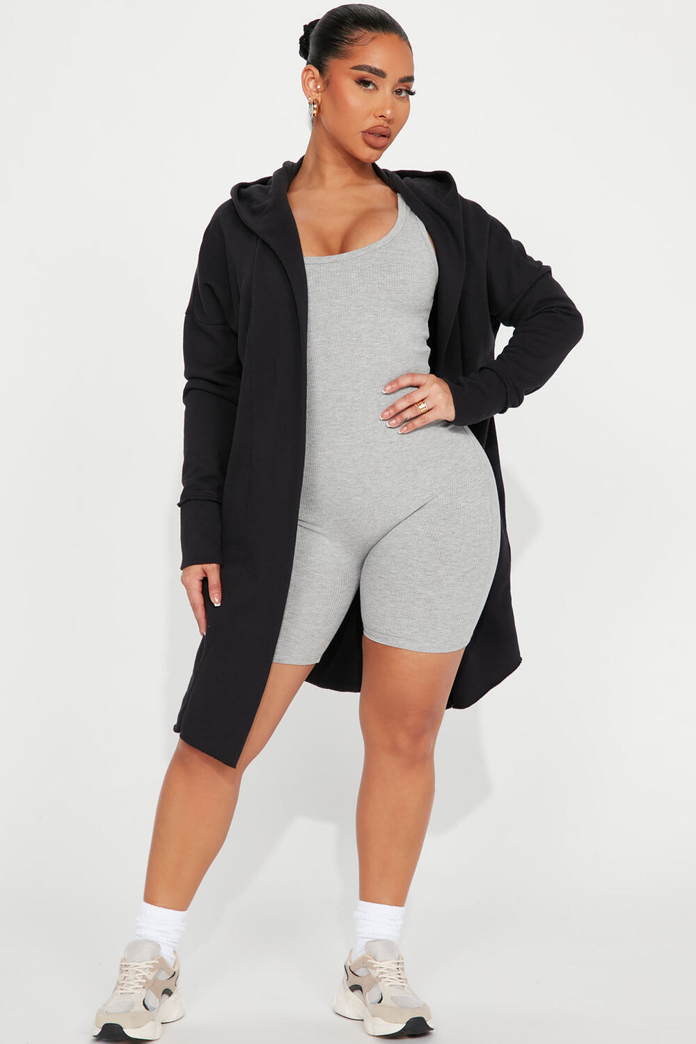 

Куртка Fashion Nova KJ10624, черный