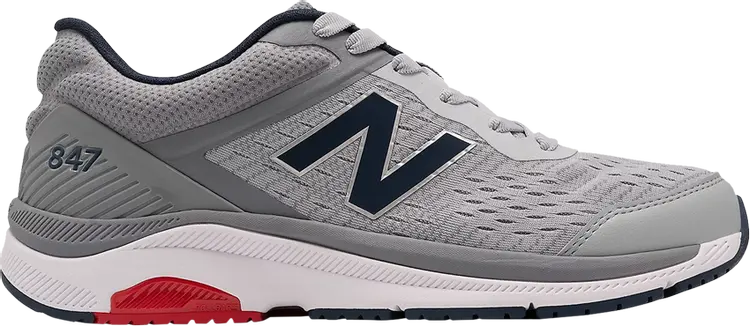 

Кроссовки New Balance 847v4 4E Wide 'Silver Mink', серый