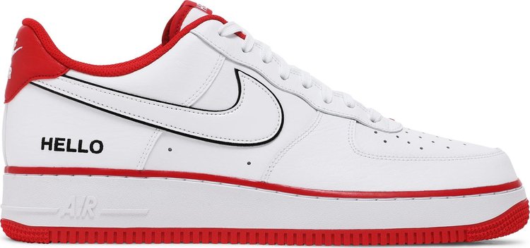 Nike air force 1 sales 07 lx white university red