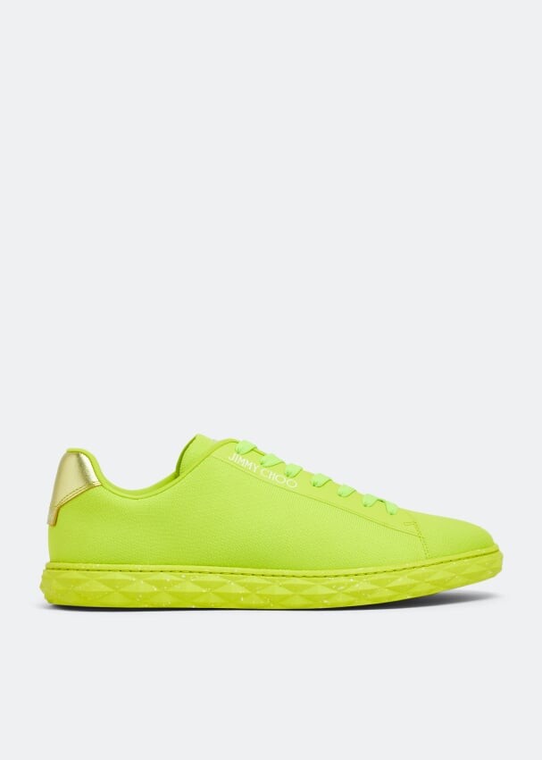 

Кроссовки JIMMY CHOO Diamond Light sneakers, зеленый