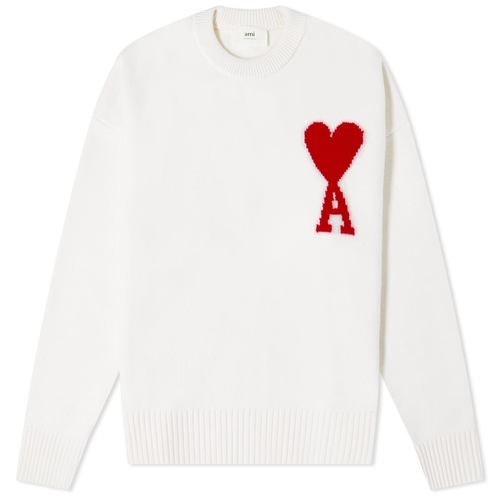 

Джемпер AMI ADC Large Crew Knit Sweater