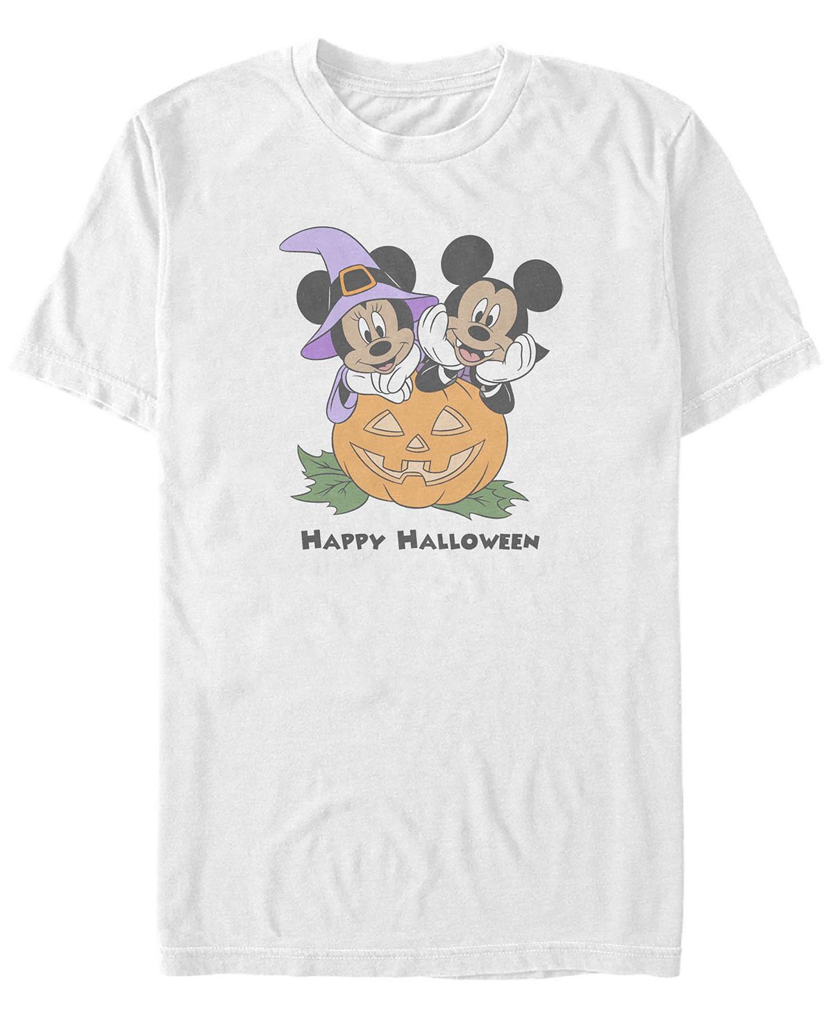 Мужская футболка с короткими рукавами mickey classic pumpkin mice Fifth Sun, белый гамбия 1997г персонажи уолта диснея минни маус мл