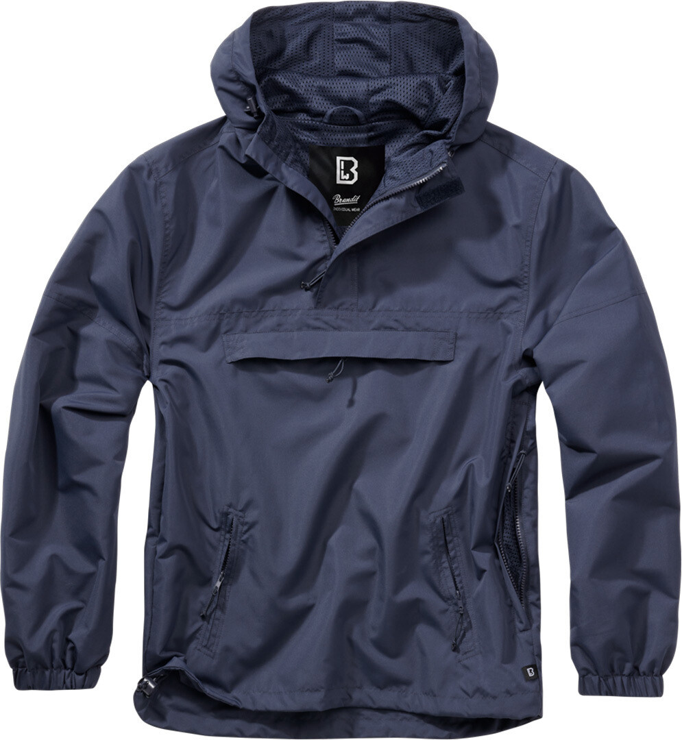 

Куртка Brandit Summer Windbreaker с капюшоном, темно-синий