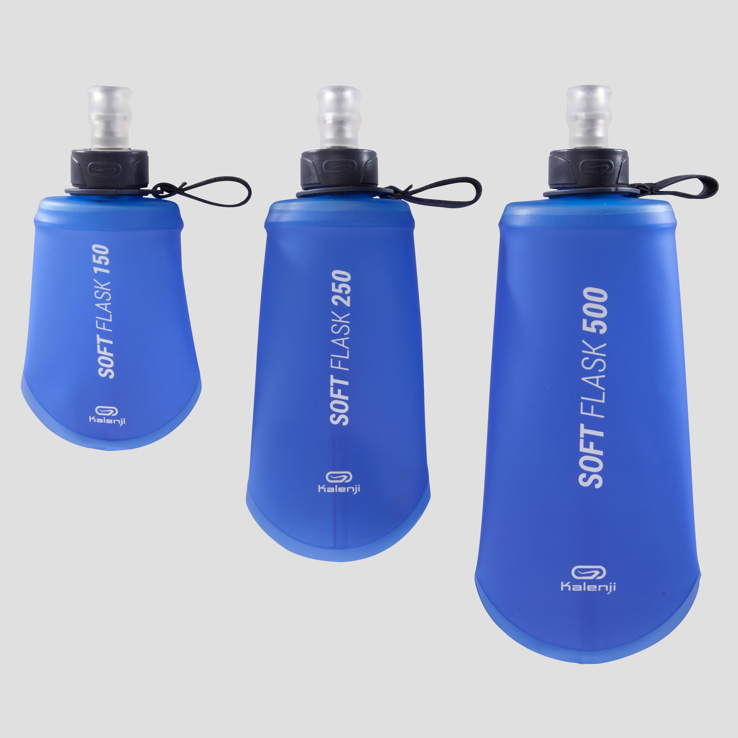 Заказать Бутылка для питья Soft Flask Бег 150 мл синяя KIPRUN – цены,  описание и характеристики в «CDEK.Shopping»