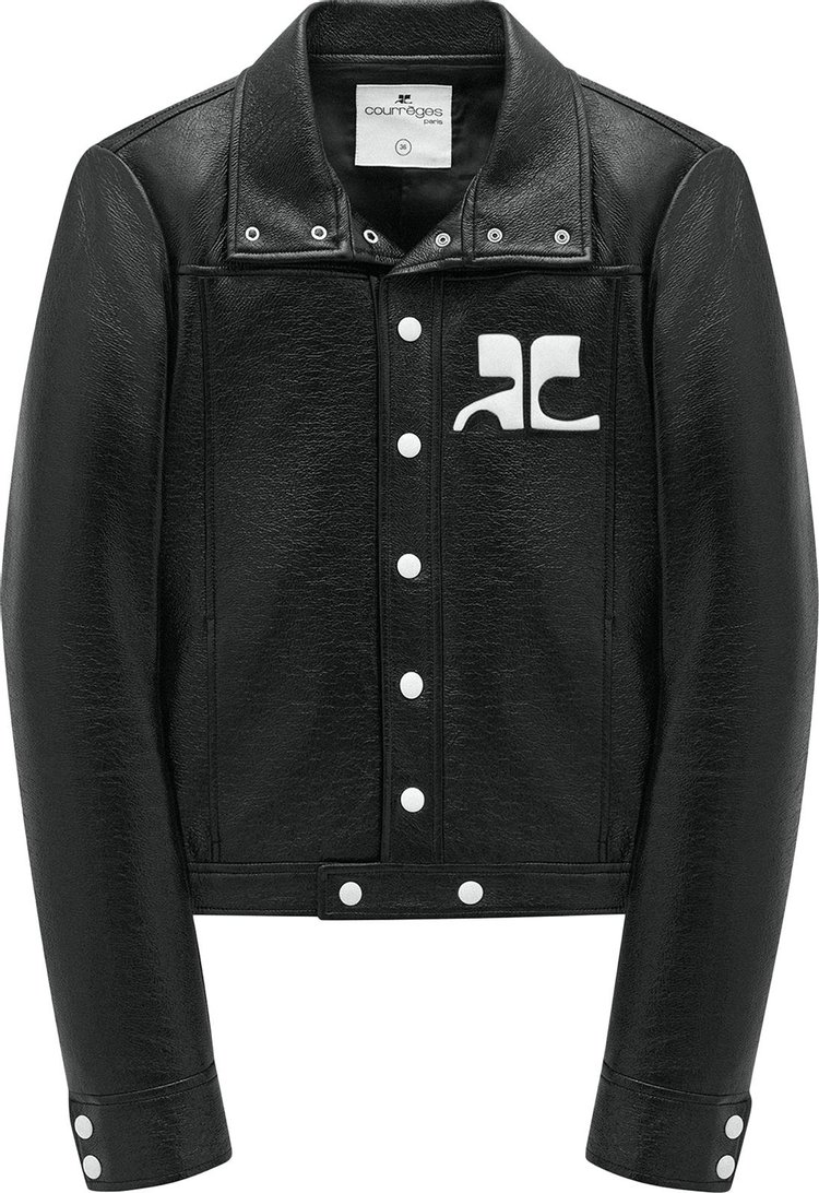 

Куртка Courrèges Vinyl Jacket 'Black', черный