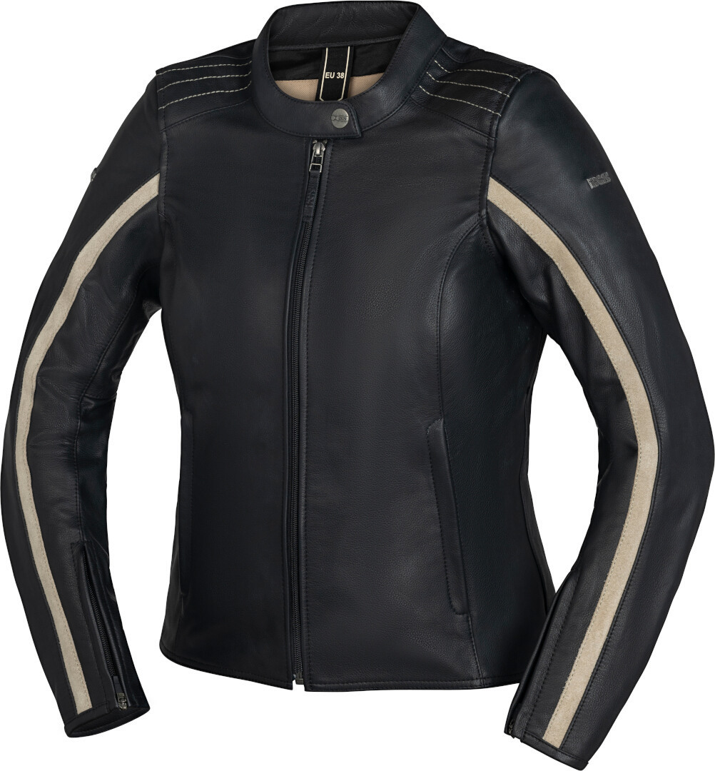 цена Куртка IXS Stripe для женщин для мотоцикла Кожаная