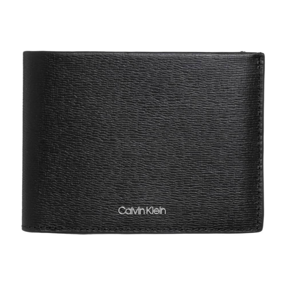 

Кошелек Calvin Klein Leather, черный