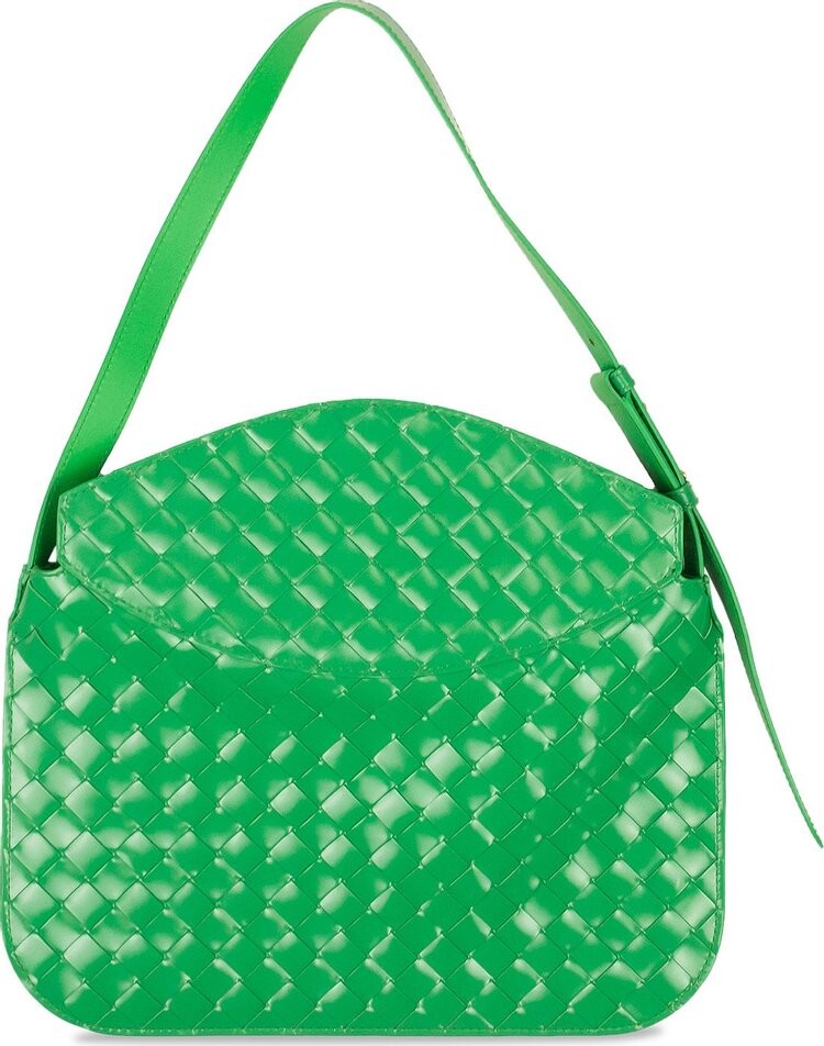 

Сумка Bottega Veneta Loop Bag Parakeet/Gold, зеленый