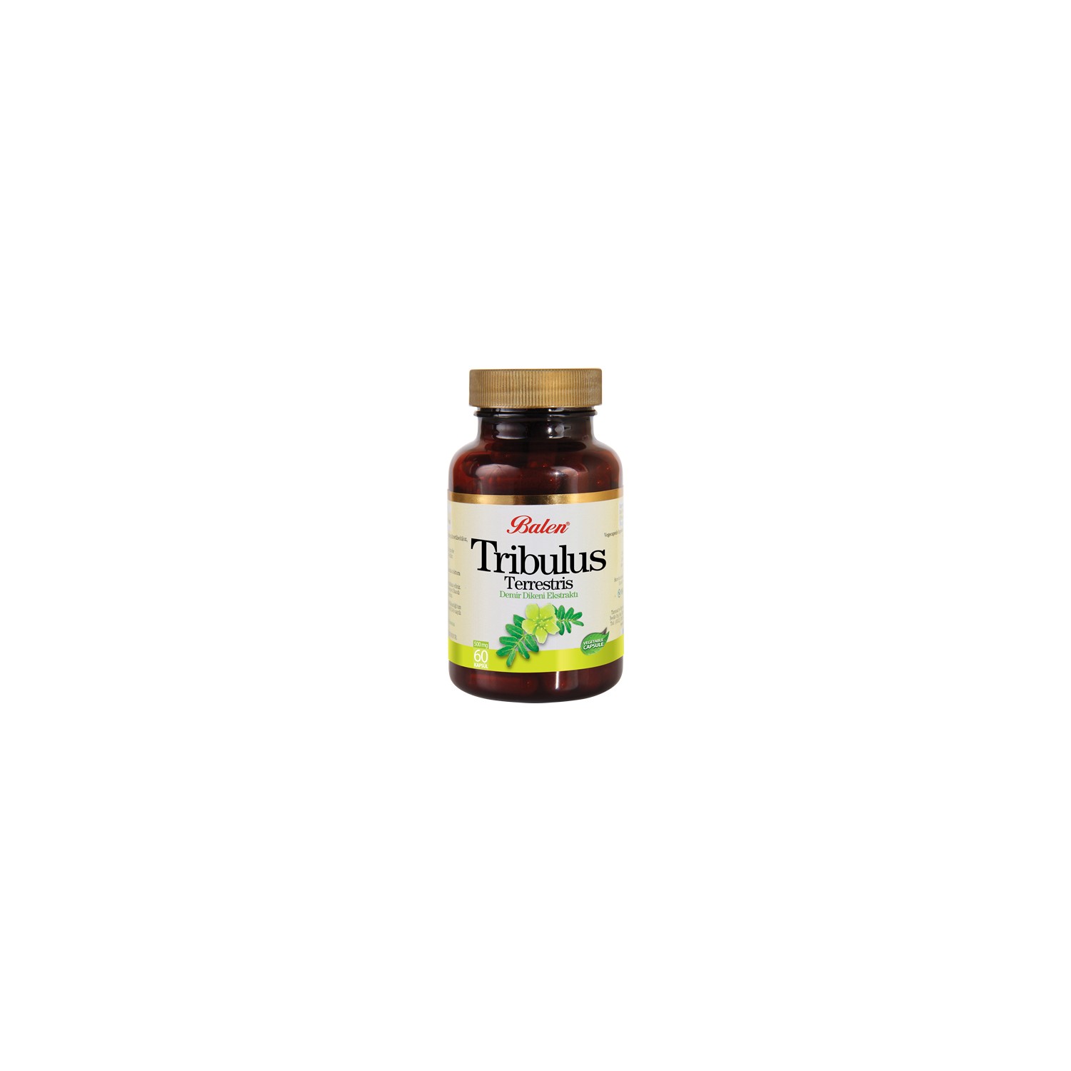 Пищевая добавка Balen Tribulus Terrestris 620 мг, 60 капсул средство gat tribulus для повышения мужской работоспособности 90 растительных капсул
