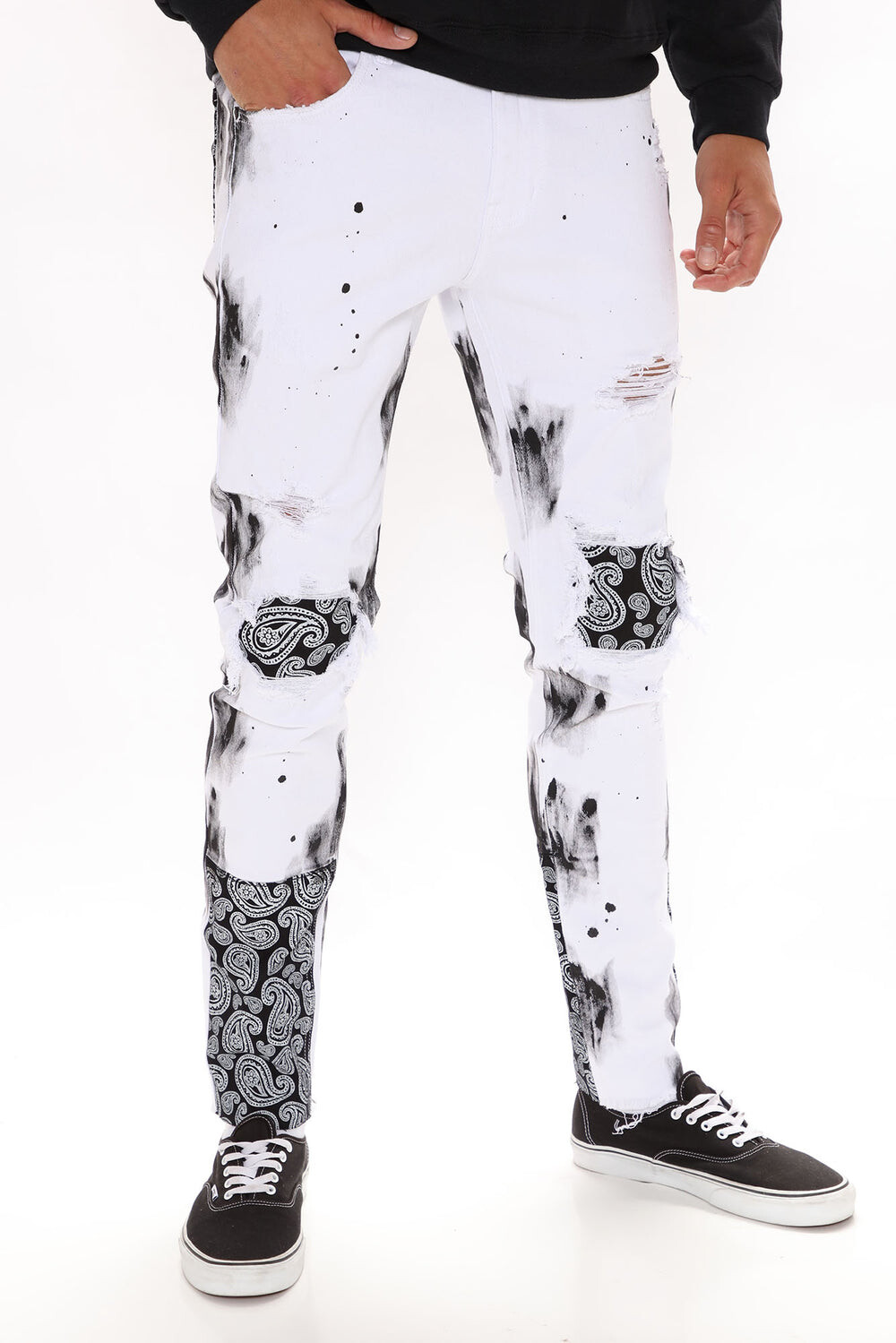 

Джинсы скинни Fashion Nova KNB3181, белый