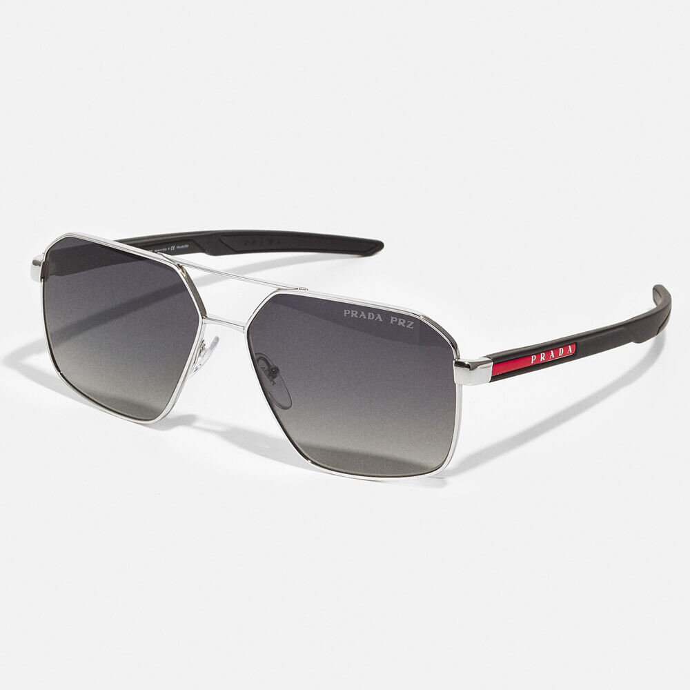 

Солнцезащитные очки Prada Linea Rossa Unisex, серебристый