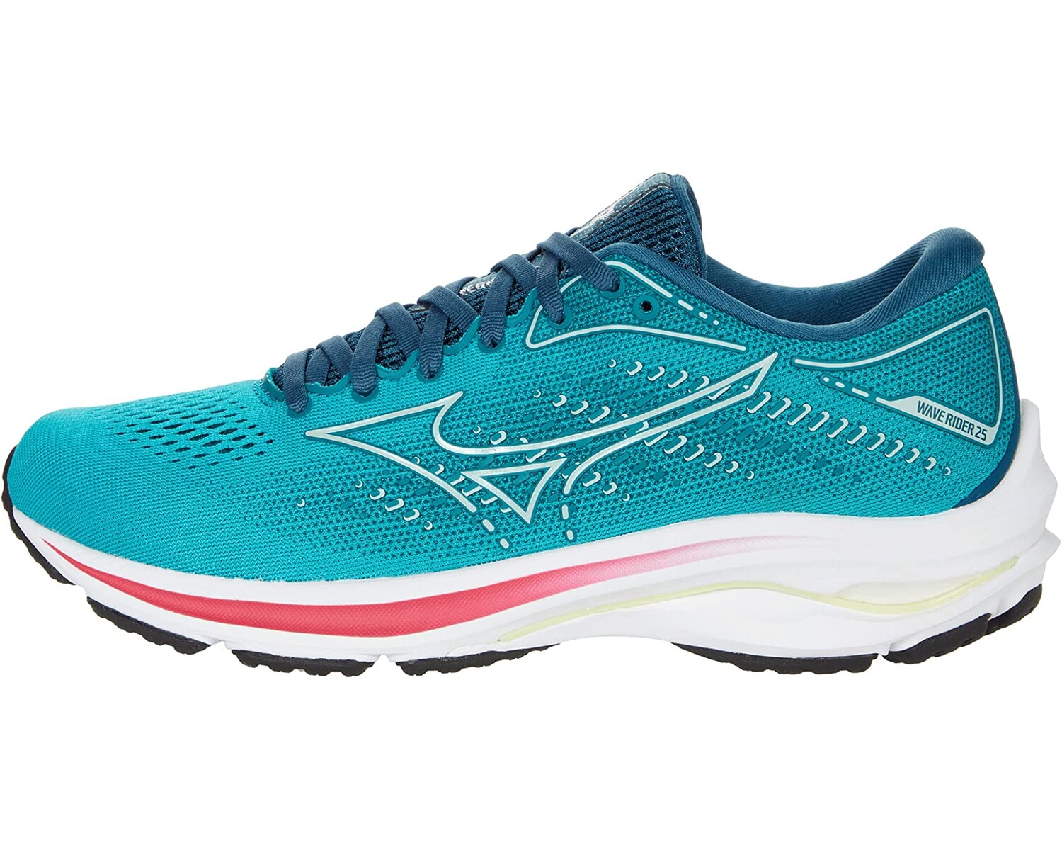 

Кроссовки Wave Rider 25 Mizuno, озеро блю