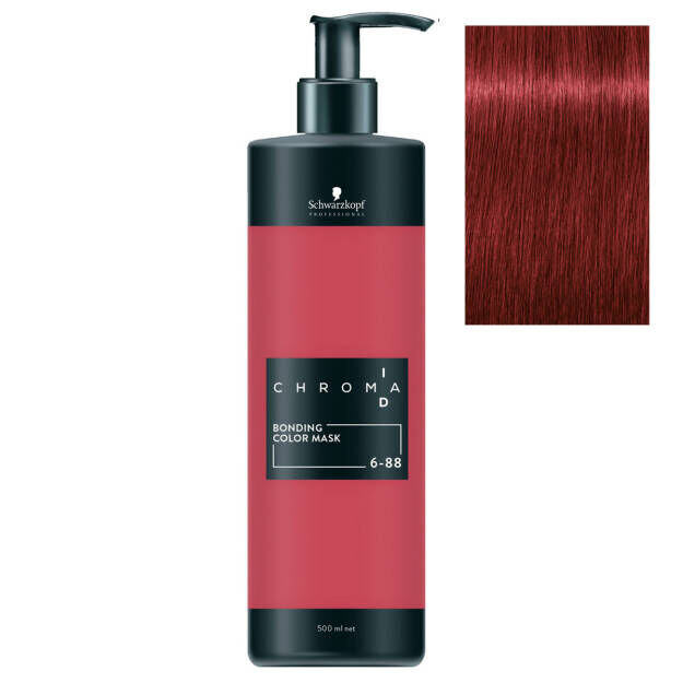 

Schwarzkopf Professional Chroma ID маска-краска для волос 6-88 Рубин, 500 мл