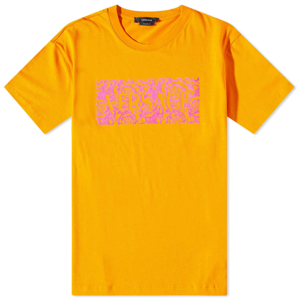

Футболка Versace Baroque Box Logo Tee, Оранжевый