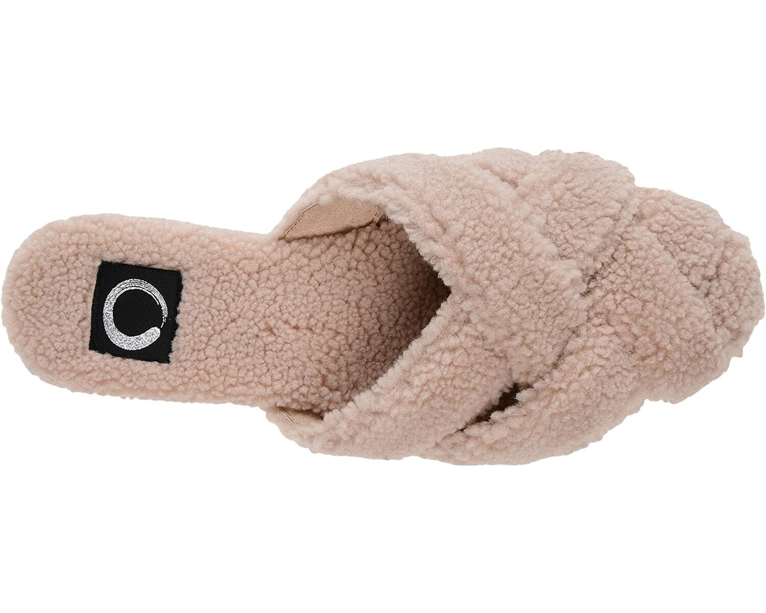 

Слипперы Faux Fur Sereena Slipper Journee Collection, розовый