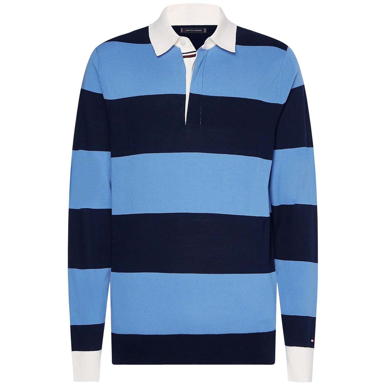 

Поло Tommy Hilfiger Stripe Rugby, синий/мультиколор
