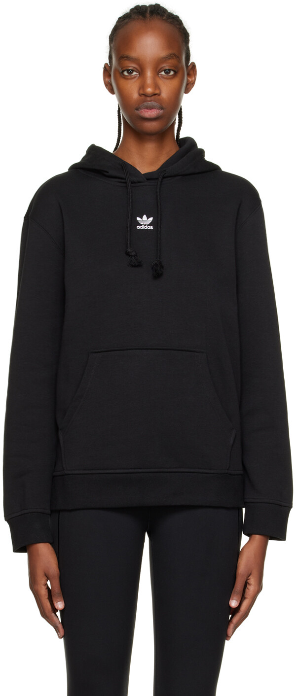 

Черная толстовка с капюшоном Adicolor adidas Originals