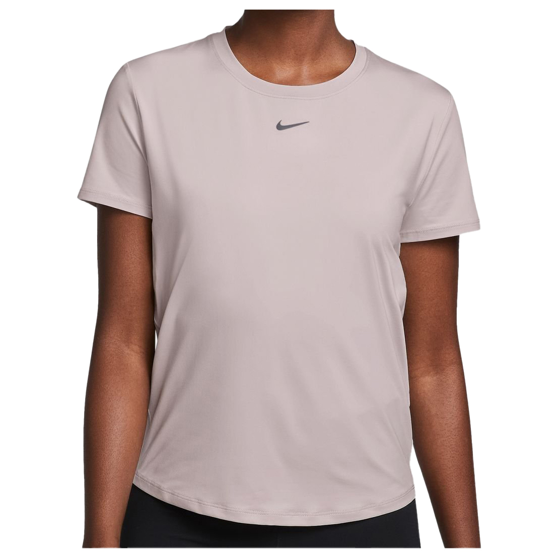 Функциональная рубашка Nike Women's One Classic Dri FIT T Shirt, цвет Platinum Violet/Black
