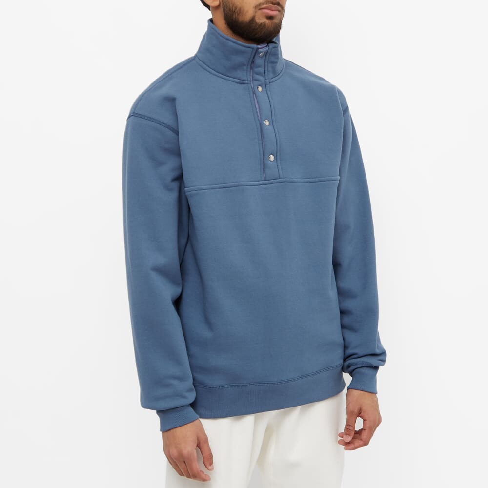

Джемпер Adsum 3/4 Snap Front Fleece Pull Over Sweat, Синий